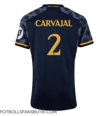 Real Madrid Daniel Carvajal #2 Replika Bortatröja 2023-24 Kortärmad